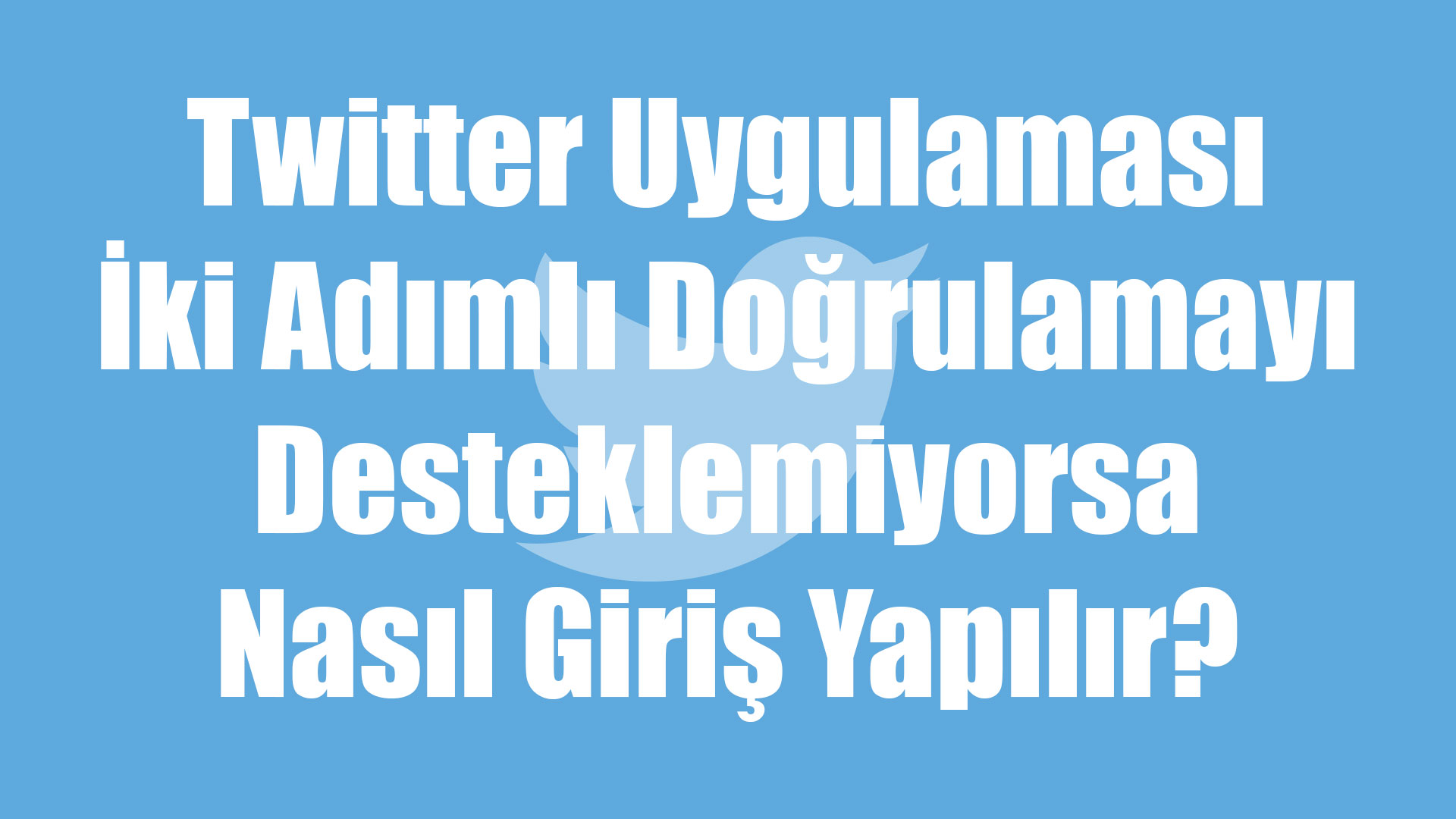 twitter uygulaması