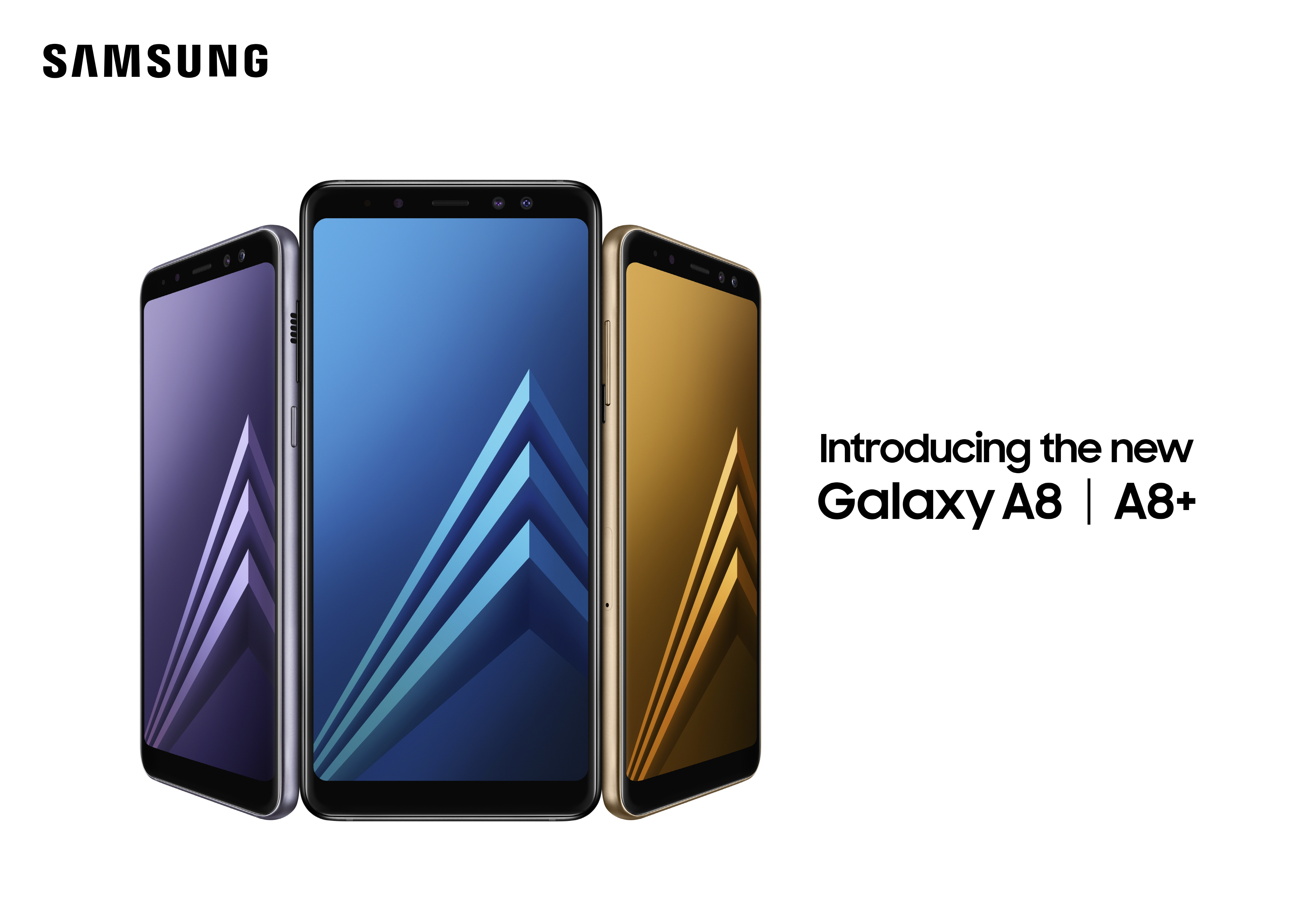 Galaxy A8+(2018) ve Galaxy A8(2018)